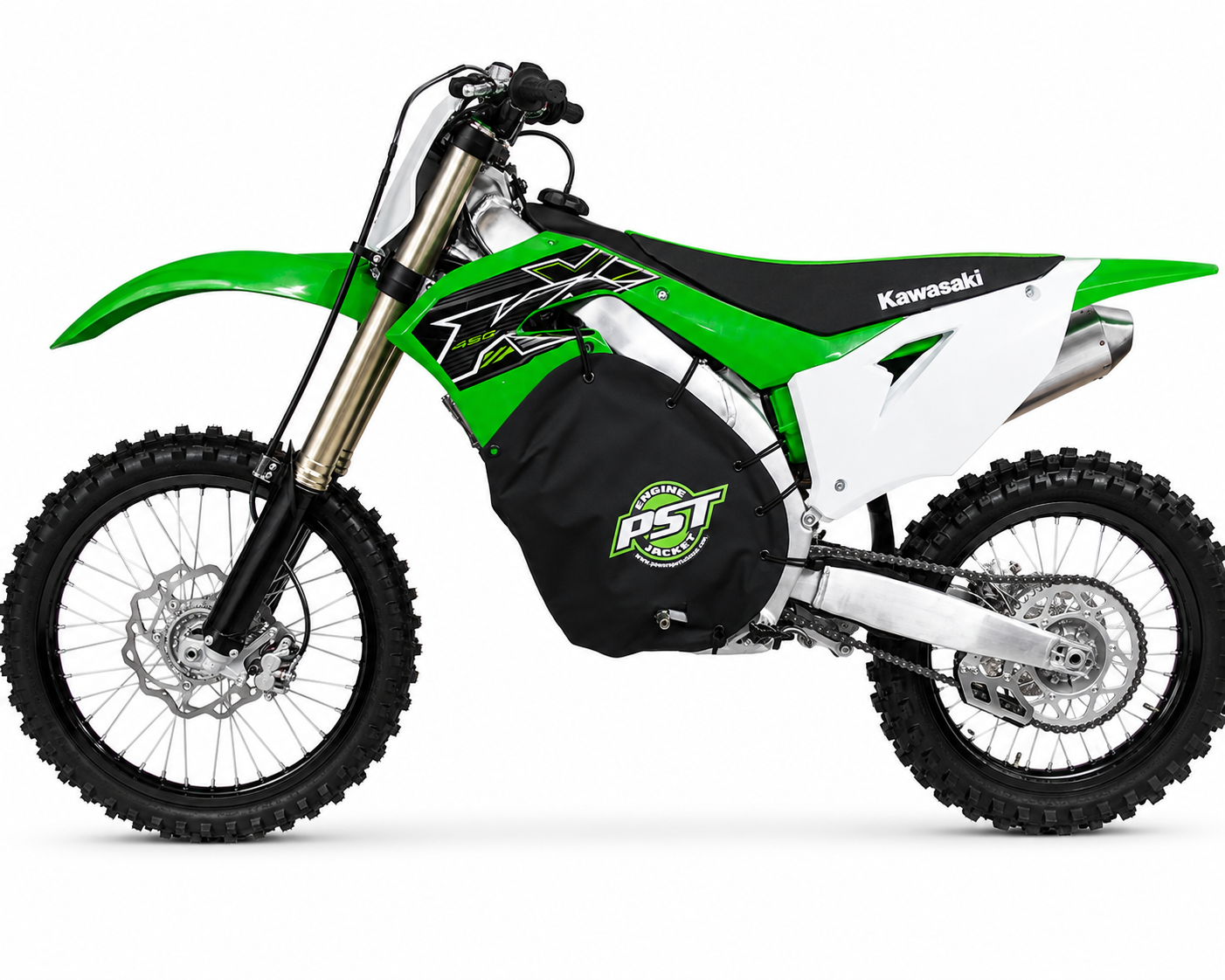 2006–2008 Kawasaki KX450F Snowbike Engine Jacket – PSTW05J product view