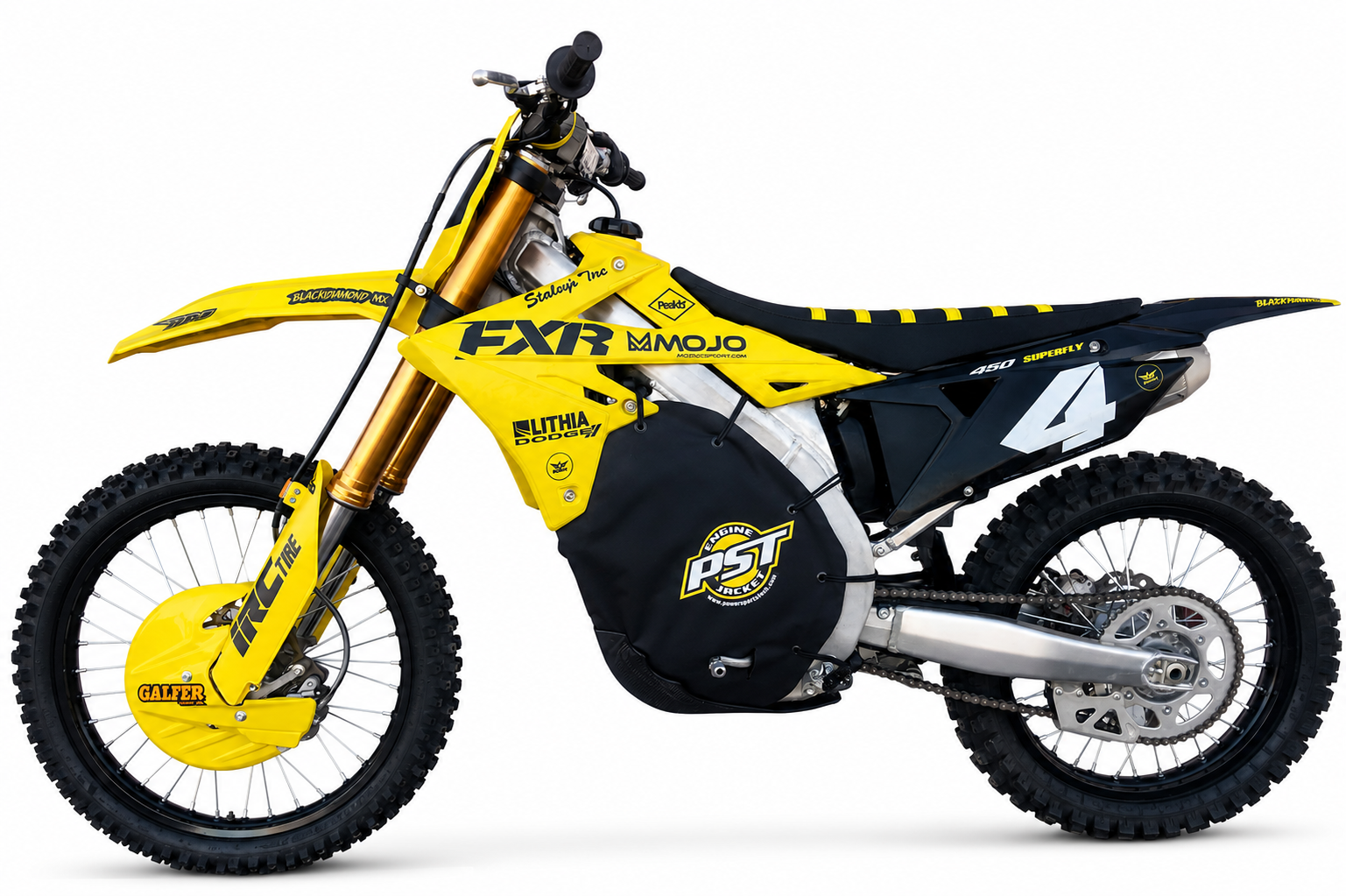 2008–2017 Suzuki RM-Z450 Snowbike Engine Jacket – PSTS05J product view