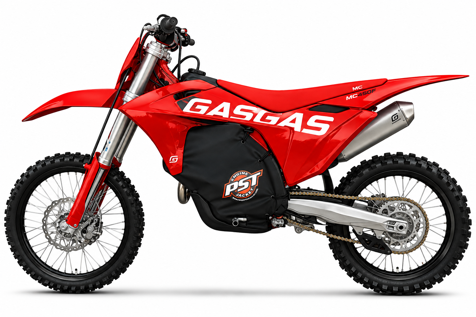 2024–2026 GasGas MC450-350 F/EX450-350 F Snowbike Engine Jacket – PSTG12J product view