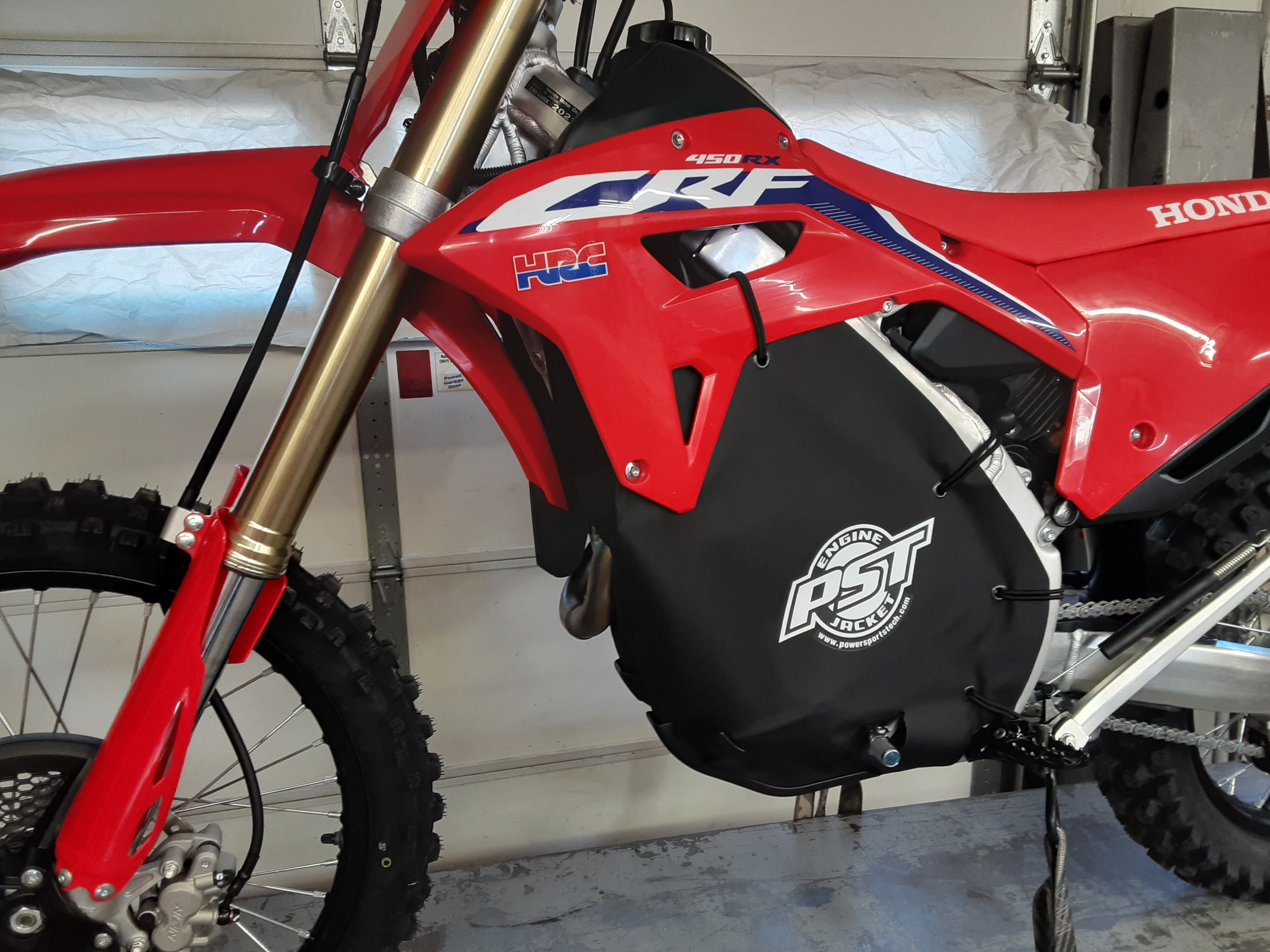 2005–2018 Honda CRF450X Snowbike Engine Jacket – PSTH06J snowbike application