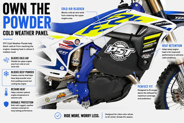 2020–2024 Sherco 450/500 Snowbike Cold Weather Panel – PSTC05P for deep powder and extreme cold