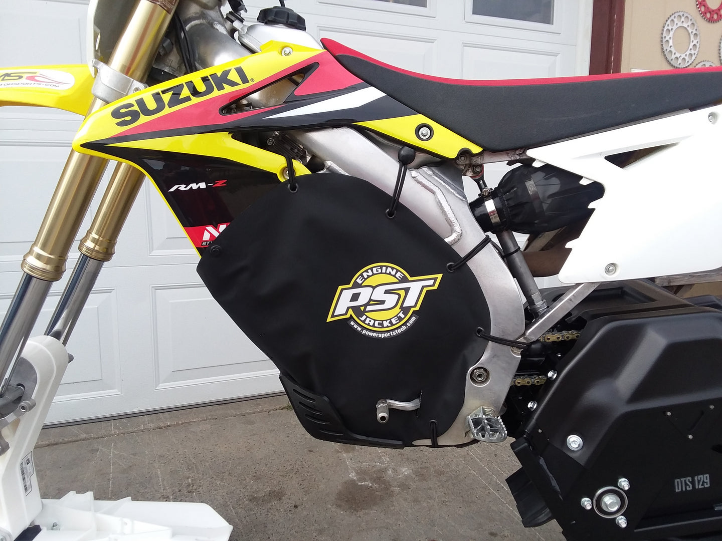 2008–2017 Suzuki RM-Z450 Snowbike Engine Jacket – PSTS05J snowbike application